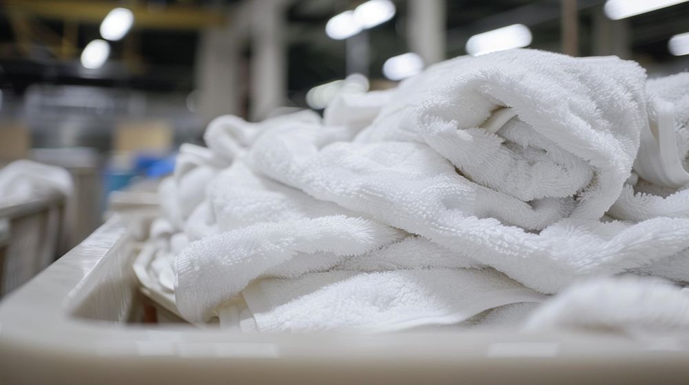 Clean crisp linens delivered by SpinBox